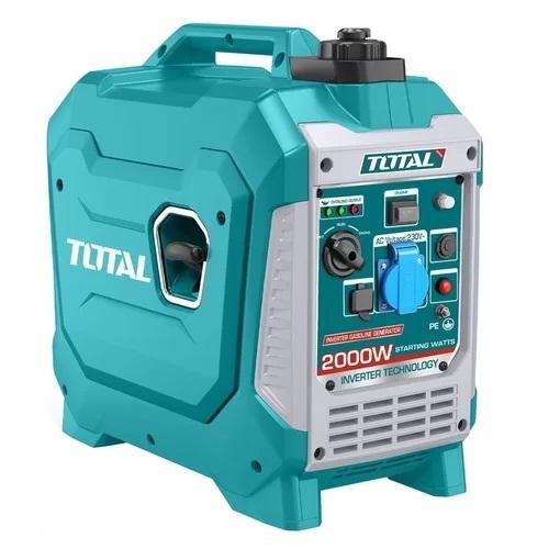 Descripción
Tecnología inversora
Tensión nominal: 220-240V
Frecuencia nominal: 50Hz
Potencia en Watts: 2000
Potencia en Kva: 2,5
Sistema de arranque: retroceso
Corriente nominal: 9.2A
Potencia estable a menos del 3% THD
Ruido(7m) @50% carga <=64dB
Tiempo de ejecución al 50 % de carga: 8,2 h
Velocidad de salida: 3300-5000 rpm/4100-5000 rpm
Alternador de bobina de cobre
Parada por bajo nivel de aceite
Salidas: 1 unidad de 250 V, 16 amperios; 1 unidad; 1 unidad de 12 V CC, 8 amperios; 2 unidades USB integradas
Motor: monocilíndrico, 4 tiempos, OHV, refrigerado por aire
Desplazamiento: 80cc
Tanque de combustible: 4.4L
Capacidad de aceite del motor: 0,35 L
Tipo de aceite de motor: SAE 10W-30
Peso neto: 17,5 kg
Medidas: Alto 46 Cm. | Largo 50 Cm. | Ancho 30 Cm.